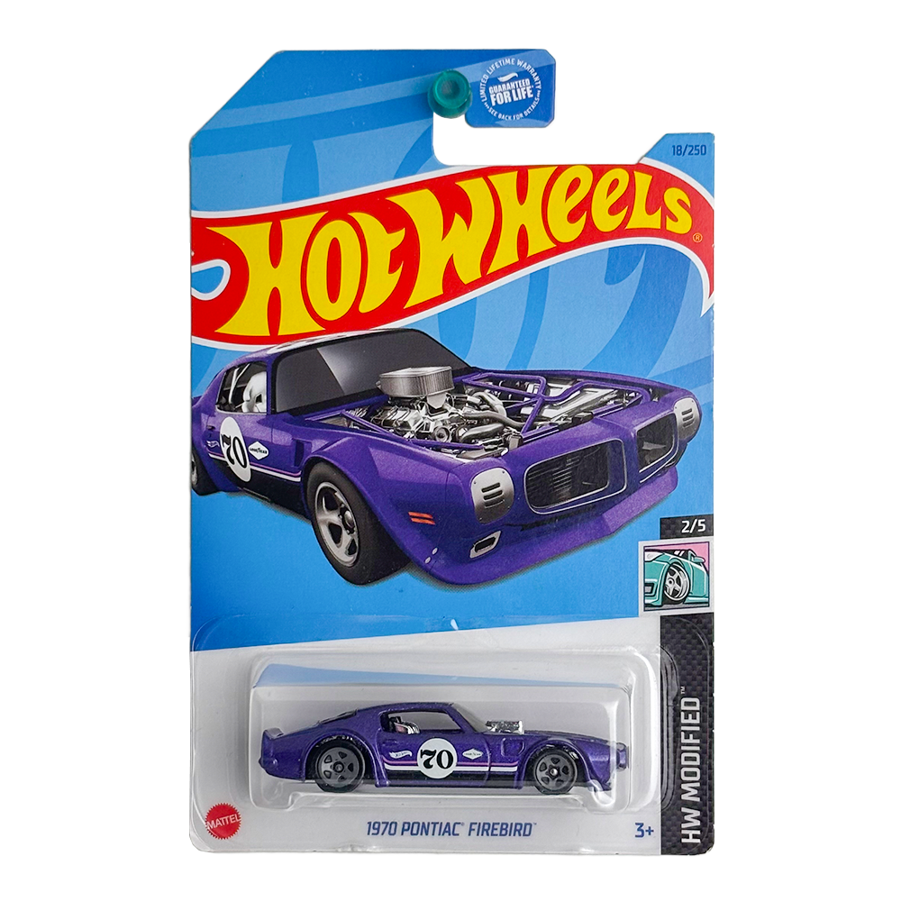 Hot Wheels: 1970 Pontiac Firebird - Purple (HW Modified)