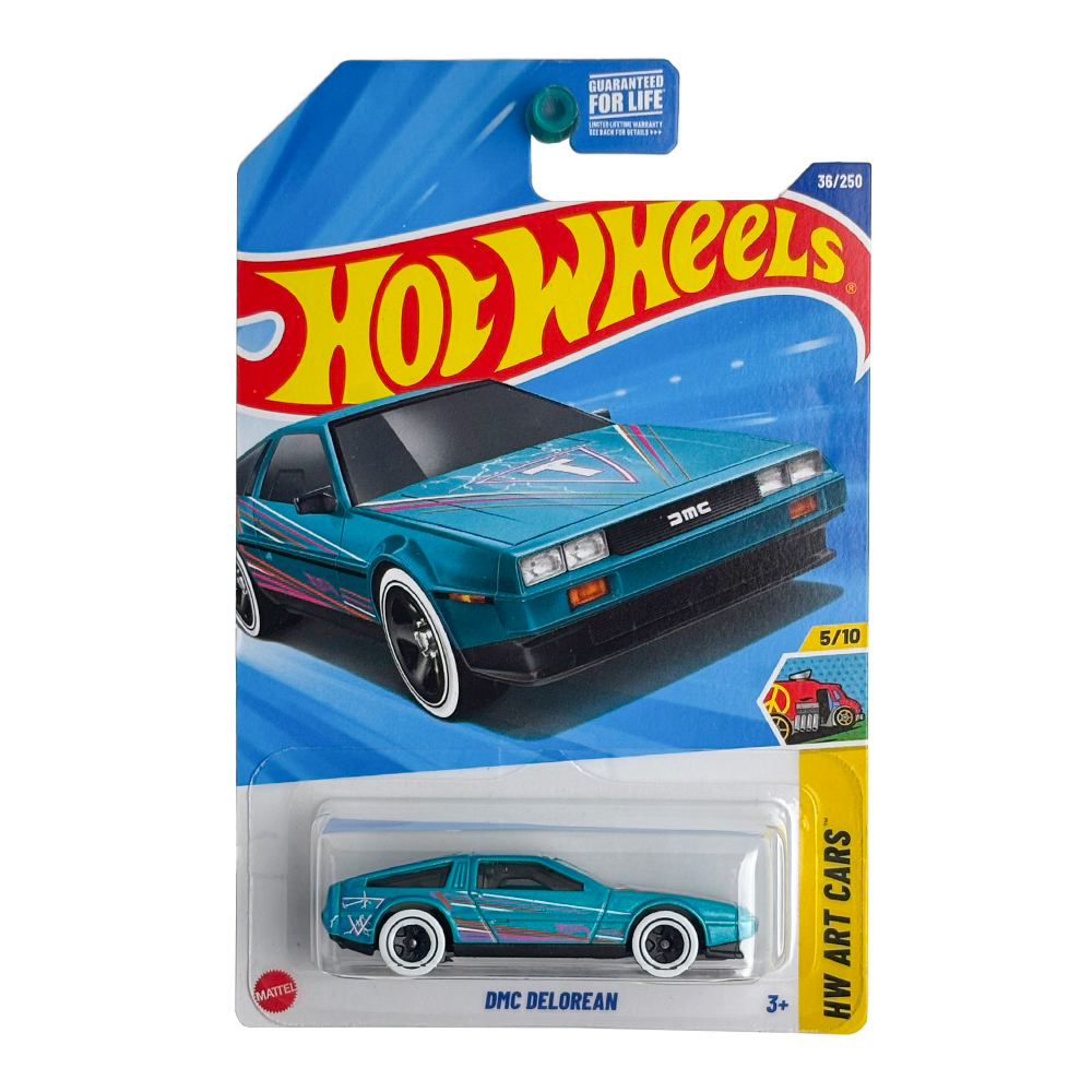Hot Wheels: 1981 DMC Delorean (HW Art Cars)