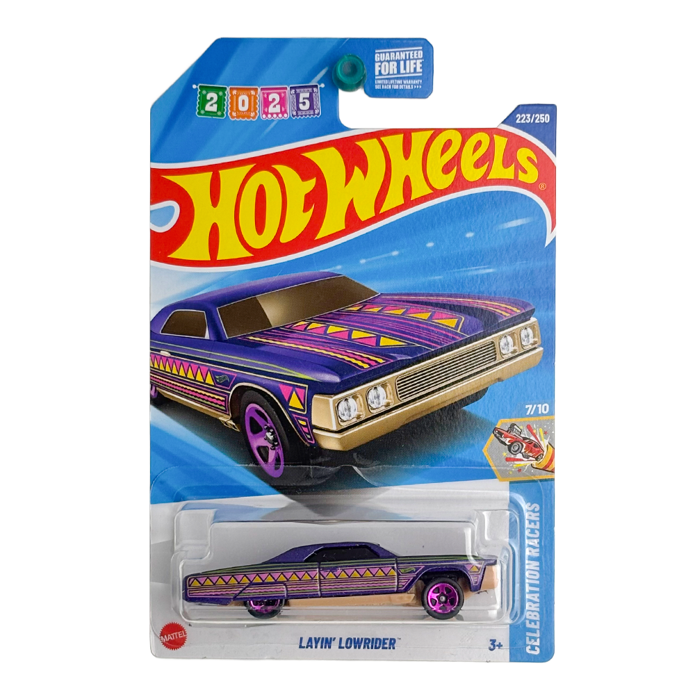 Hot Wheels: Layin' Lowrider - Purple (Celebration Racers)