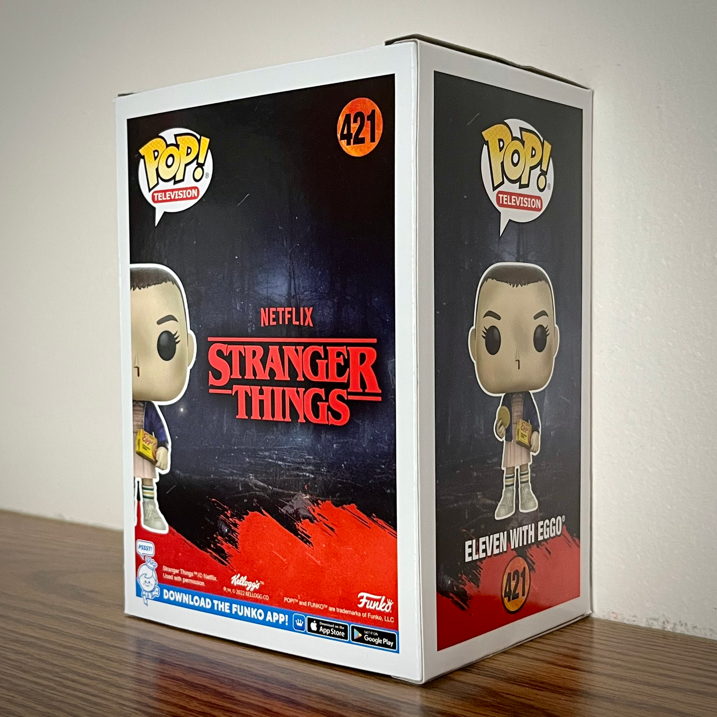 Funko Pop! Stranger Things - Eleven with Eggos #421 (Walmart Exclusive) image 2