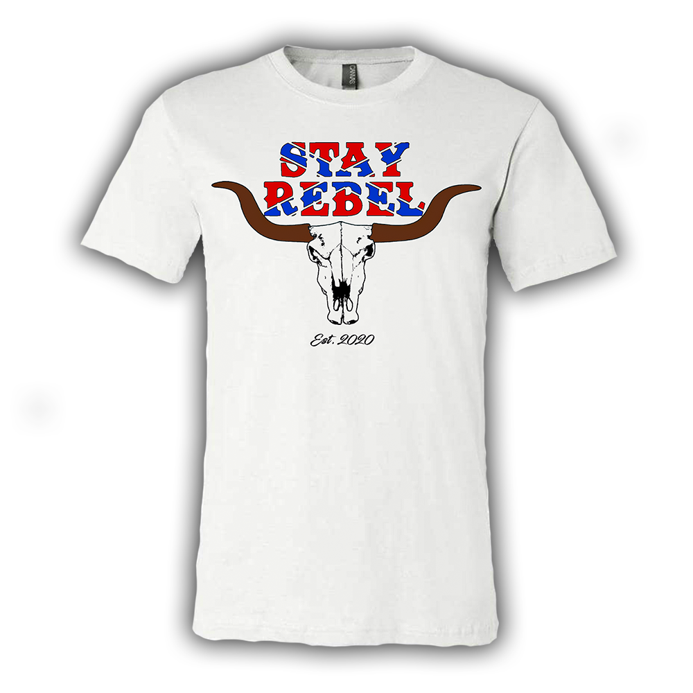 Stay Rebel Longhorn T-Shirt image 1