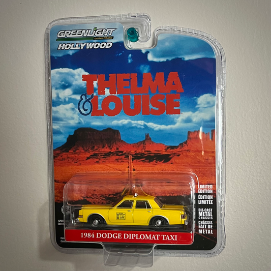 Greenlight: Thelma & Louise - 1984 Dodge Diplomat Taxi (Limited Edition) image 0