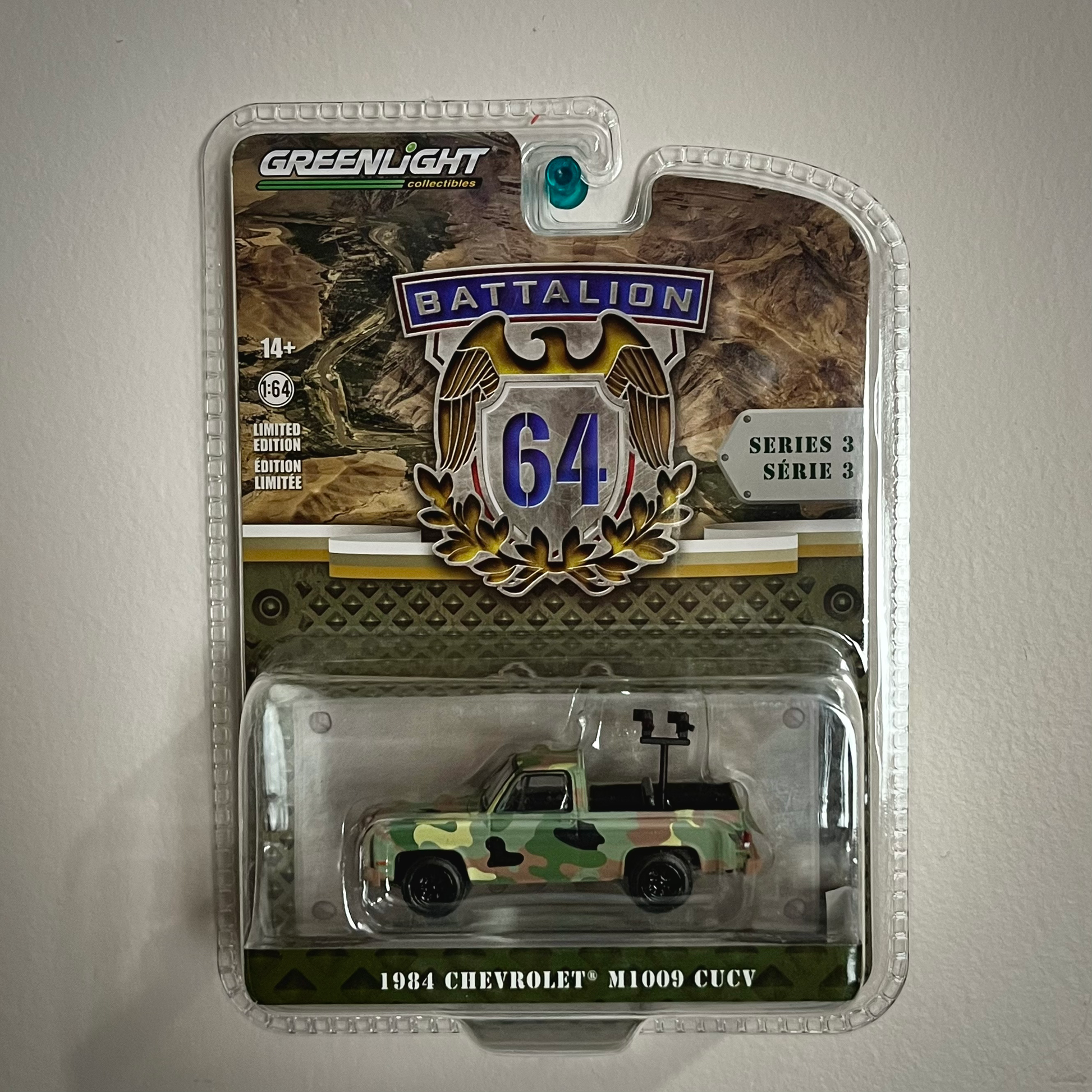 Greenlight: 1984 Chevrolet M1009 CUCV - Battalion 64 (Series 3) image 0