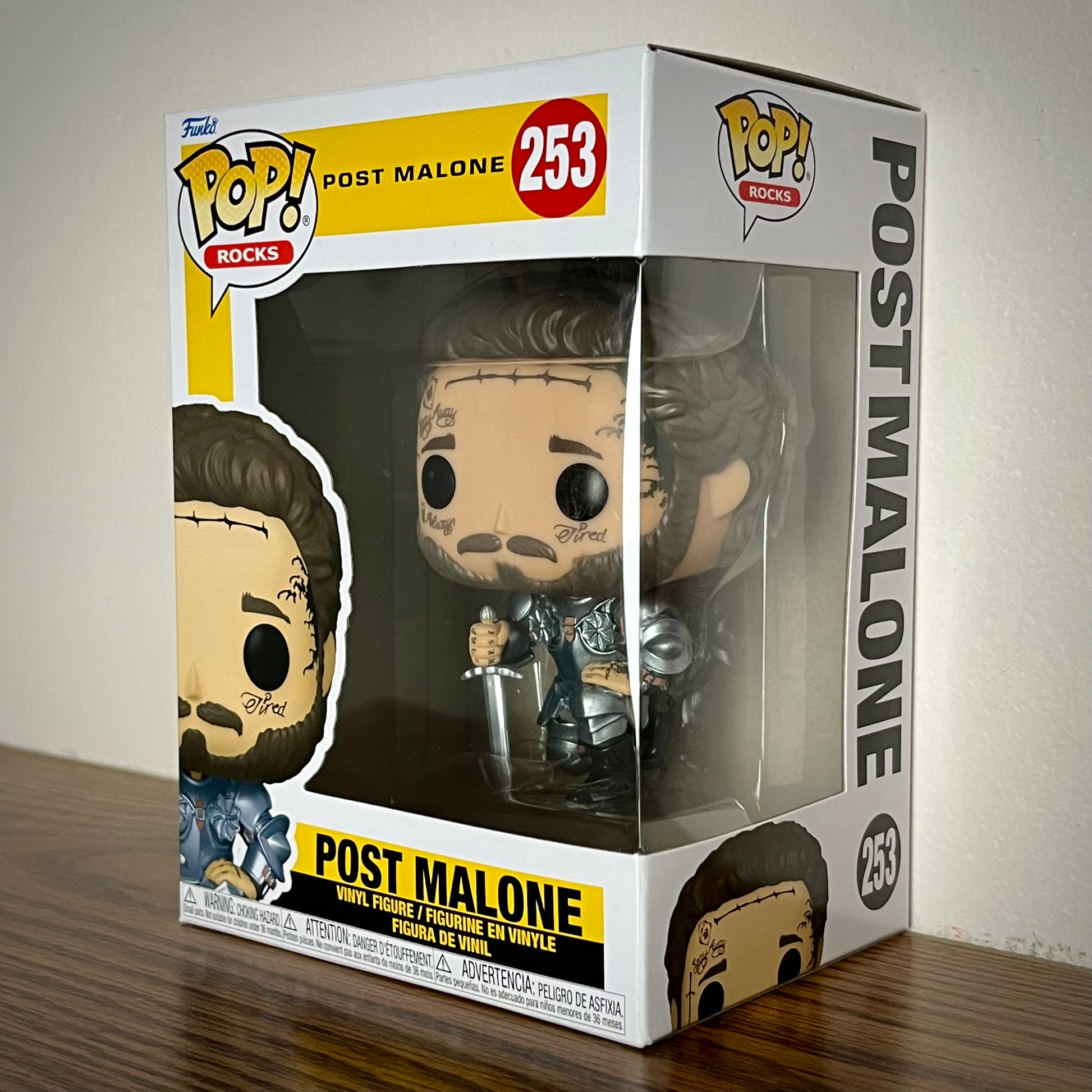 Funko Pop! Rocks - Post Malone in Armor #253 image 0
