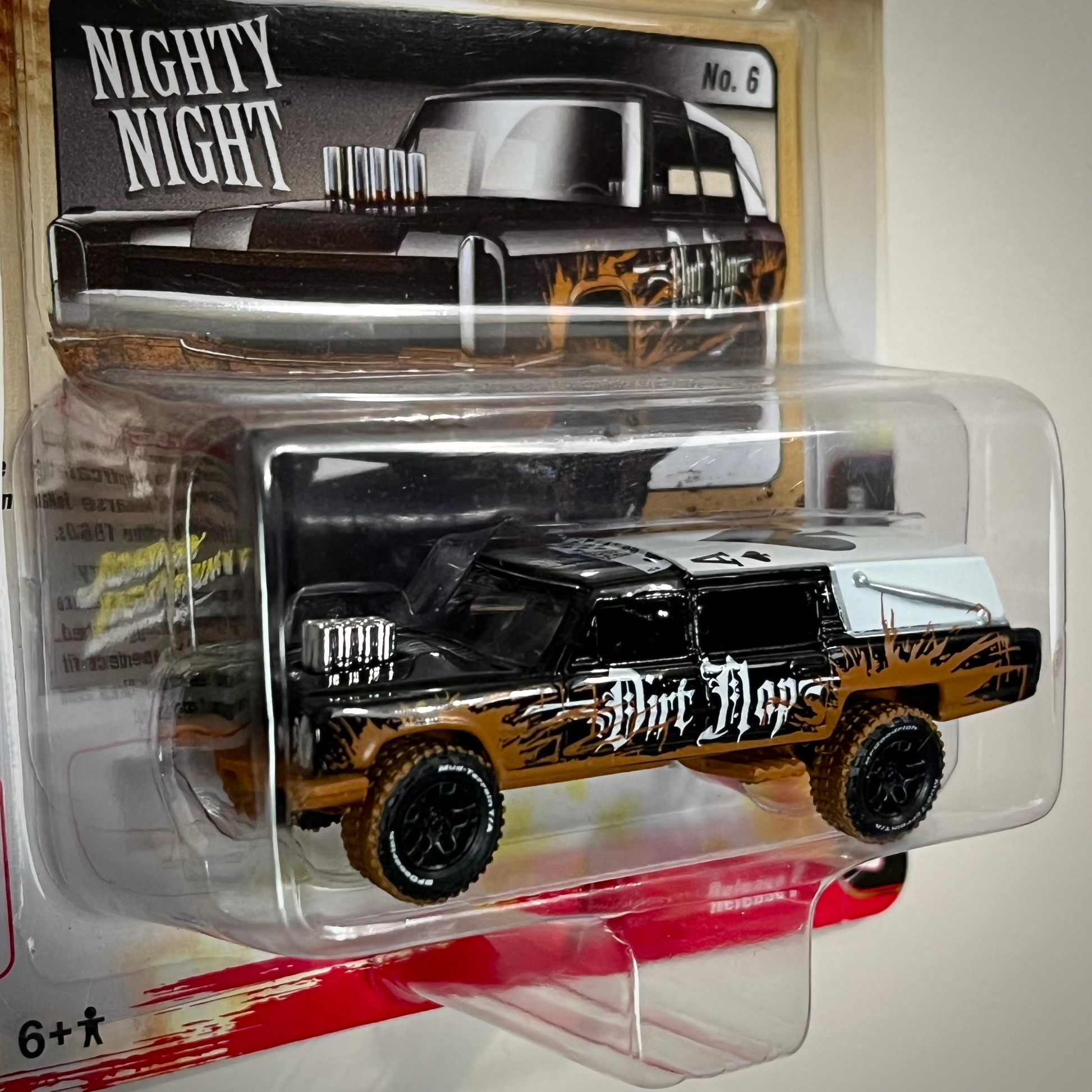 Johnny Lightning: Off Road - "Nighty Night" Custom Haulin' Hearse (Release 2) image 1