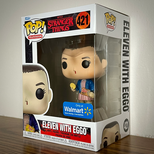 Funko Pop! Stranger Things - Eleven with Eggos #421 (Walmart Exclusive) image 0