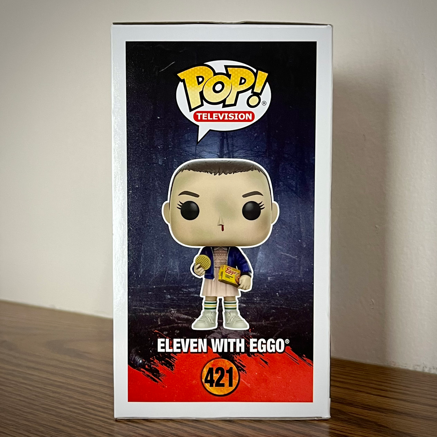 Funko Pop! Stranger Things - Eleven with Eggos #421 (Walmart Exclusive) image 3