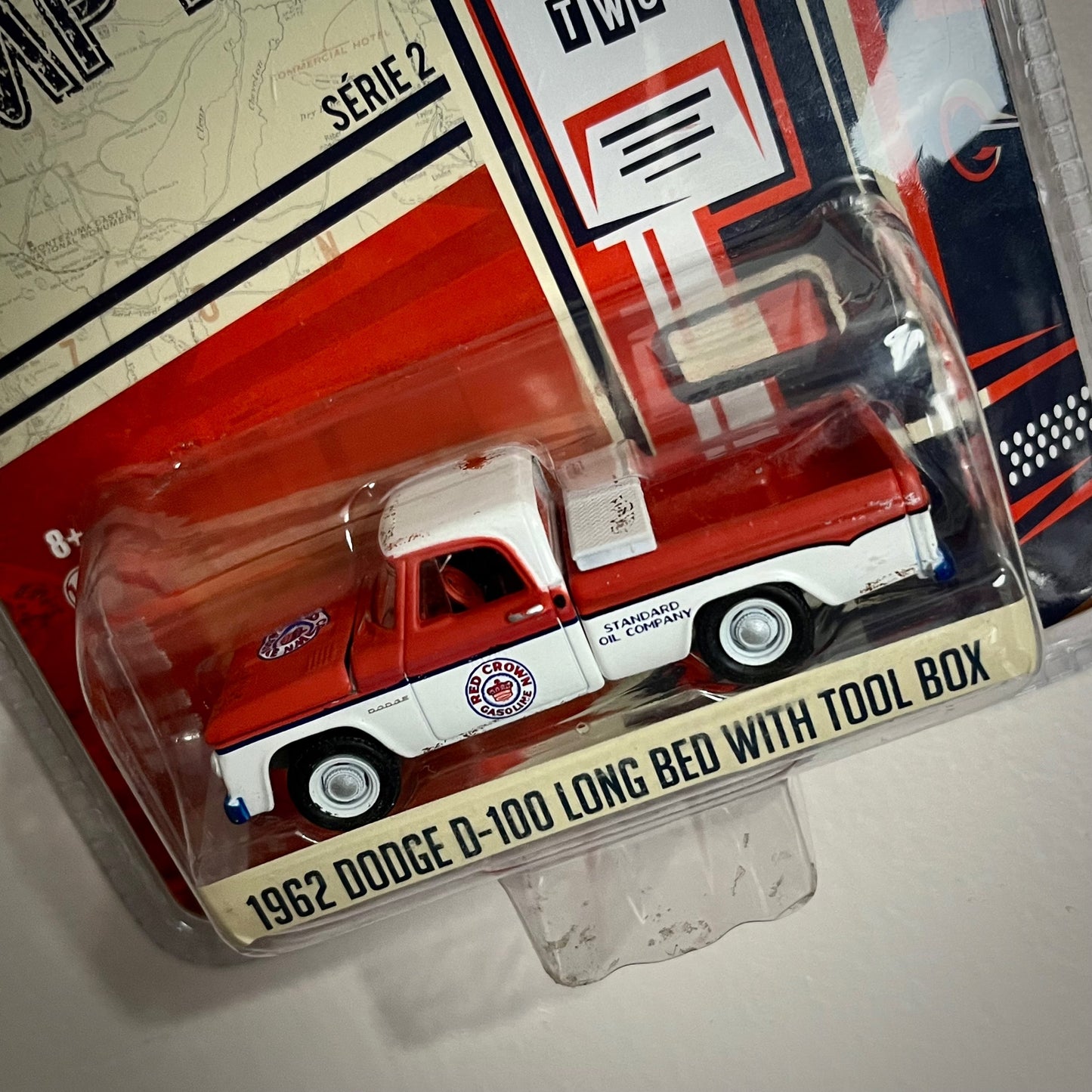 Greenlight: 1962 Dodge D-100 Long Bed w/ Toolbox - Running on Empty (Series 2) image 1