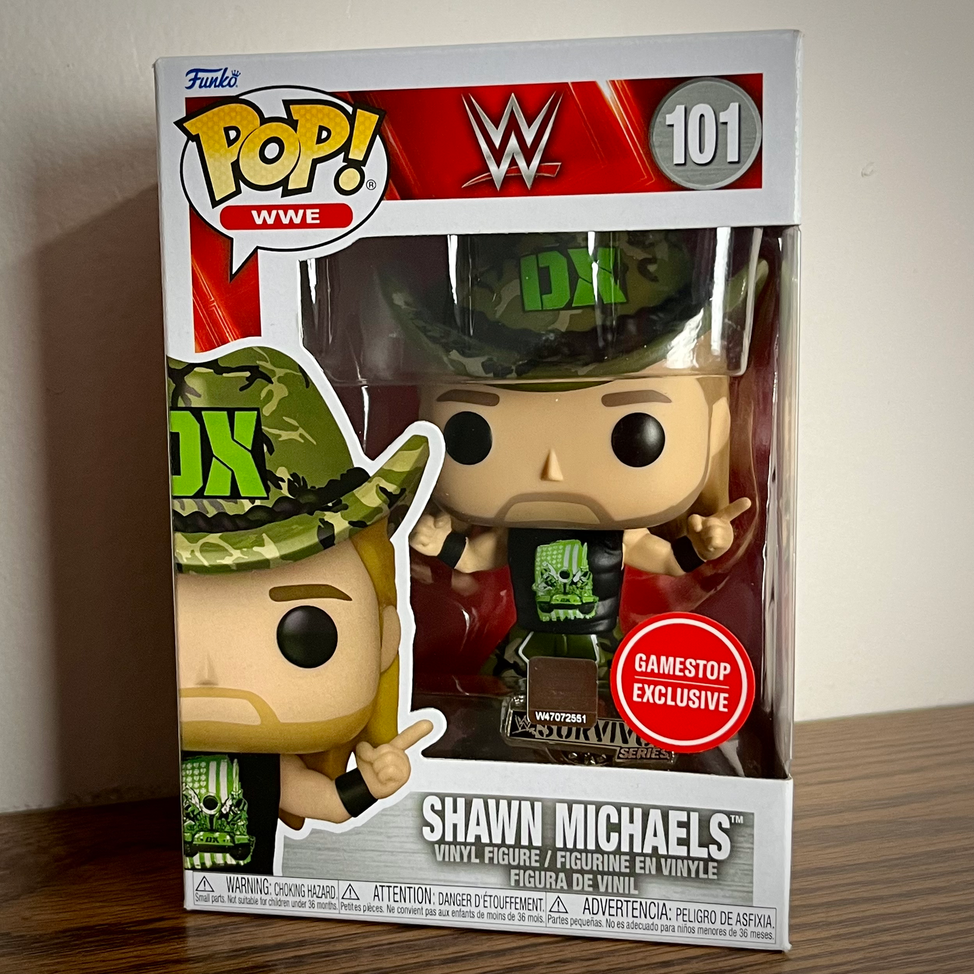 Funko Pop! WWE - Shawn Michaels #101 (GameStop Exclusive) image 1