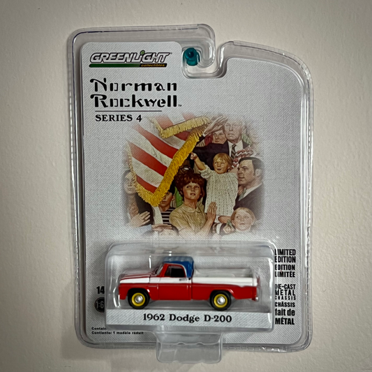 Greenlight: 1962 Dodge D-200 - Norman Rockwell Series 4 image 0