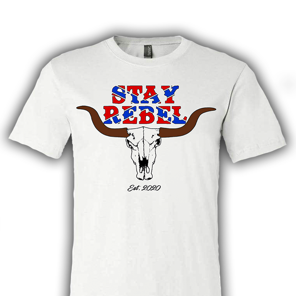 Stay Rebel Longhorn T-Shirt image 0