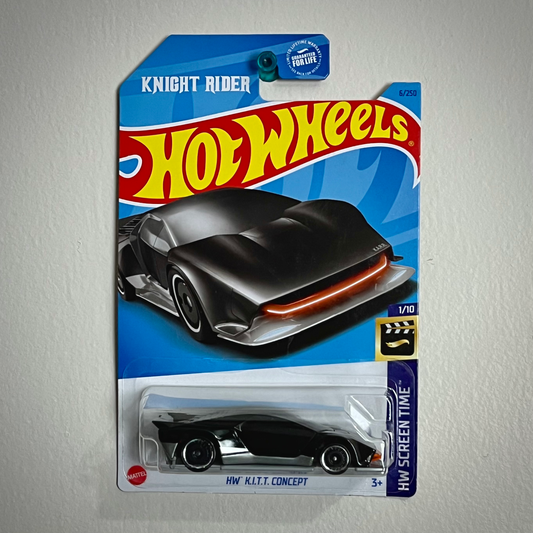 Hot Wheels: Knight Rider - HW K.I.T.T. Concept (#6/250 HW Screen Time) image 0