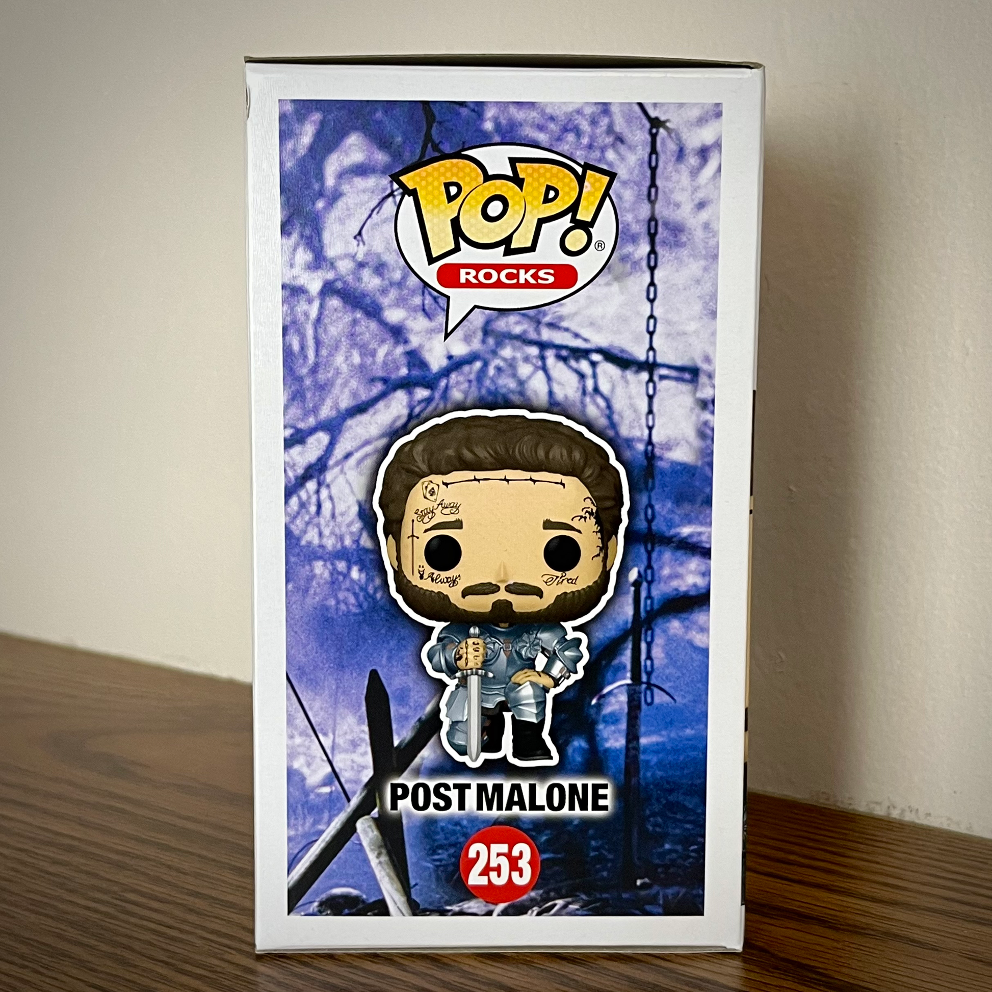 Funko Pop! Rocks - Post Malone in Armor #253 image 3