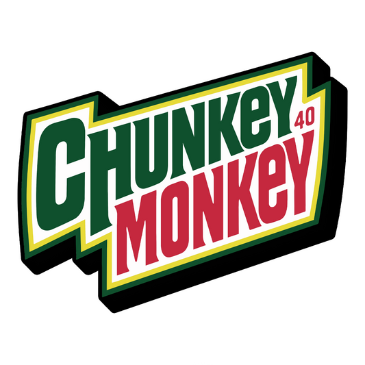 ChunkeyMonkey40 Parody Pop Sticker (4.5" x 3.5")