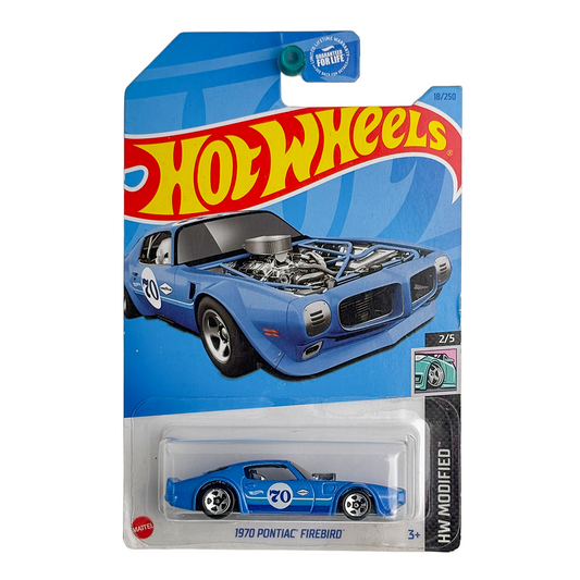 Hot Wheels: 1970 Pontiac Firebird - Blue (HW Modified)