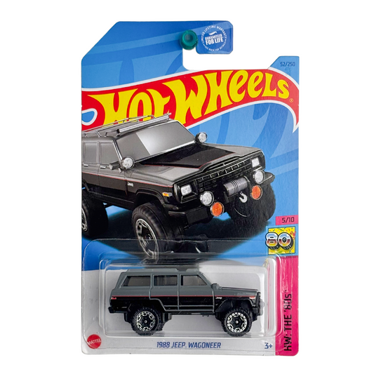 Hot Wheels: 1988 Jeep Wagoneer - Gray (HW The '80's)
