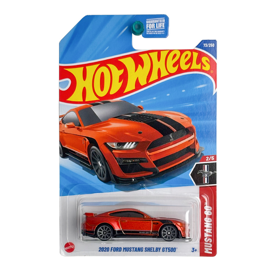 Hot Wheels: 2020 Ford Mustang Shelby GT500 - Orange (Mustang 60TH)