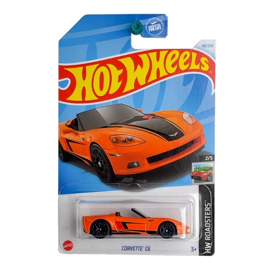 Hot Wheels: 2024 Chevrolet Corvette C6 - Orange (HW Roadsters)