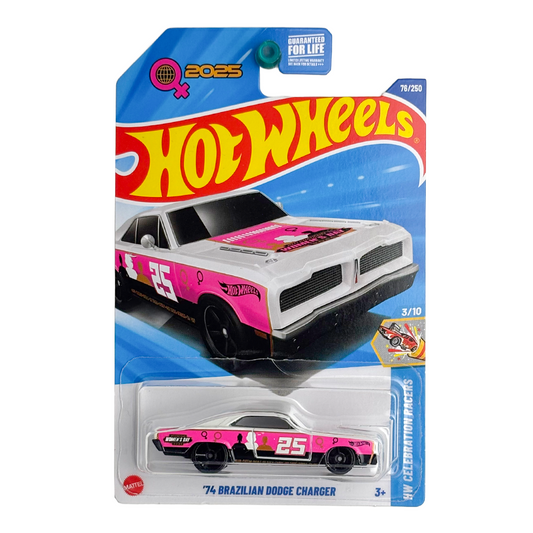 Hot Wheels: 1974 Brazilian Dodge Charger - 2025 International Women's Day (HW Celebration Racers)