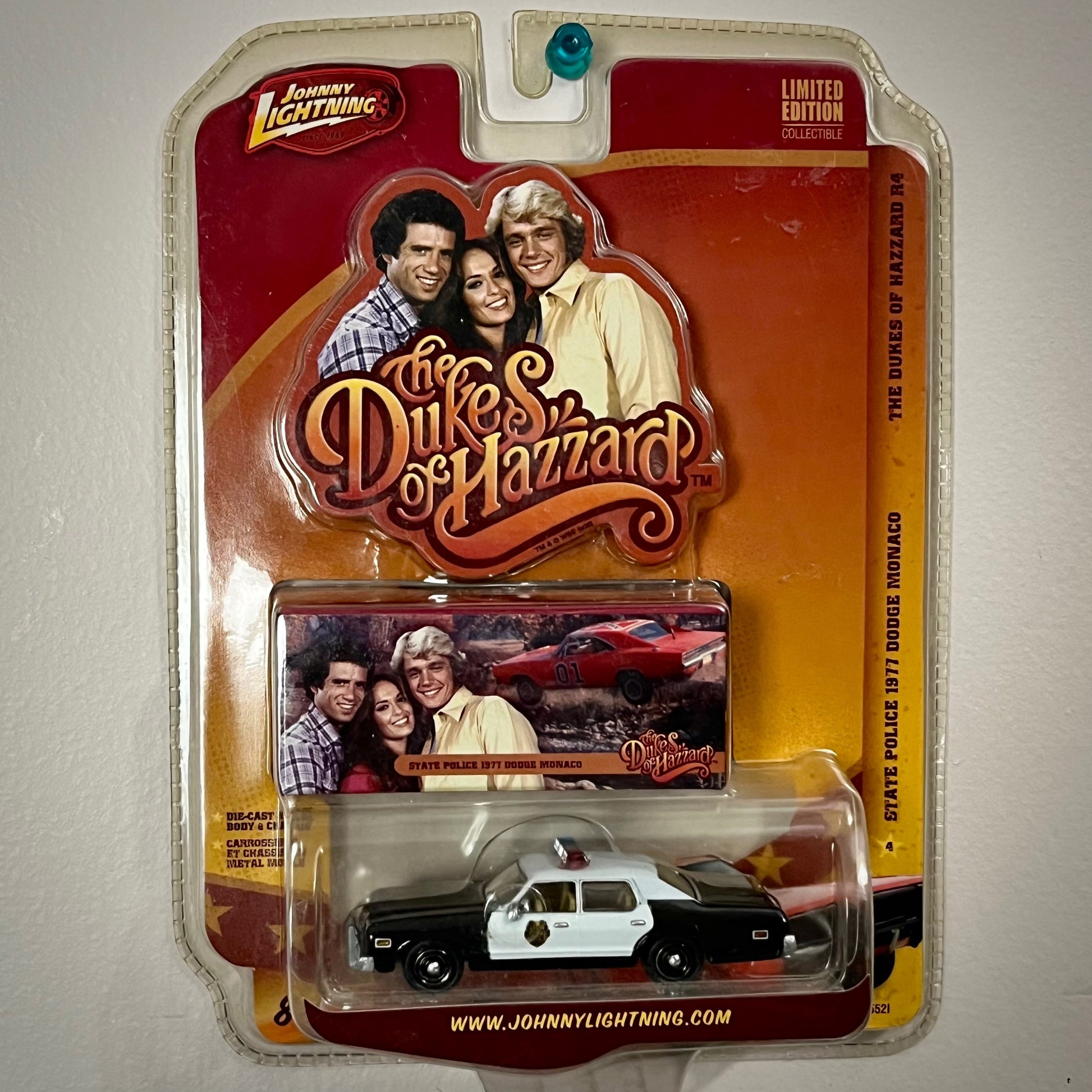 Johnny Lightning: Dukes of Hazzard - State Police '77 Dodge Monaco (Release 4) image 0
