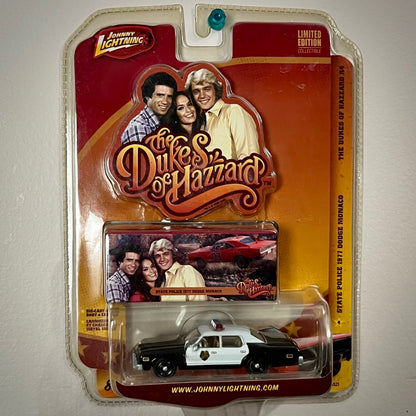 Johnny Lightning: Dukes of Hazzard - State Police '77 Dodge Monaco (Release 4) image 0