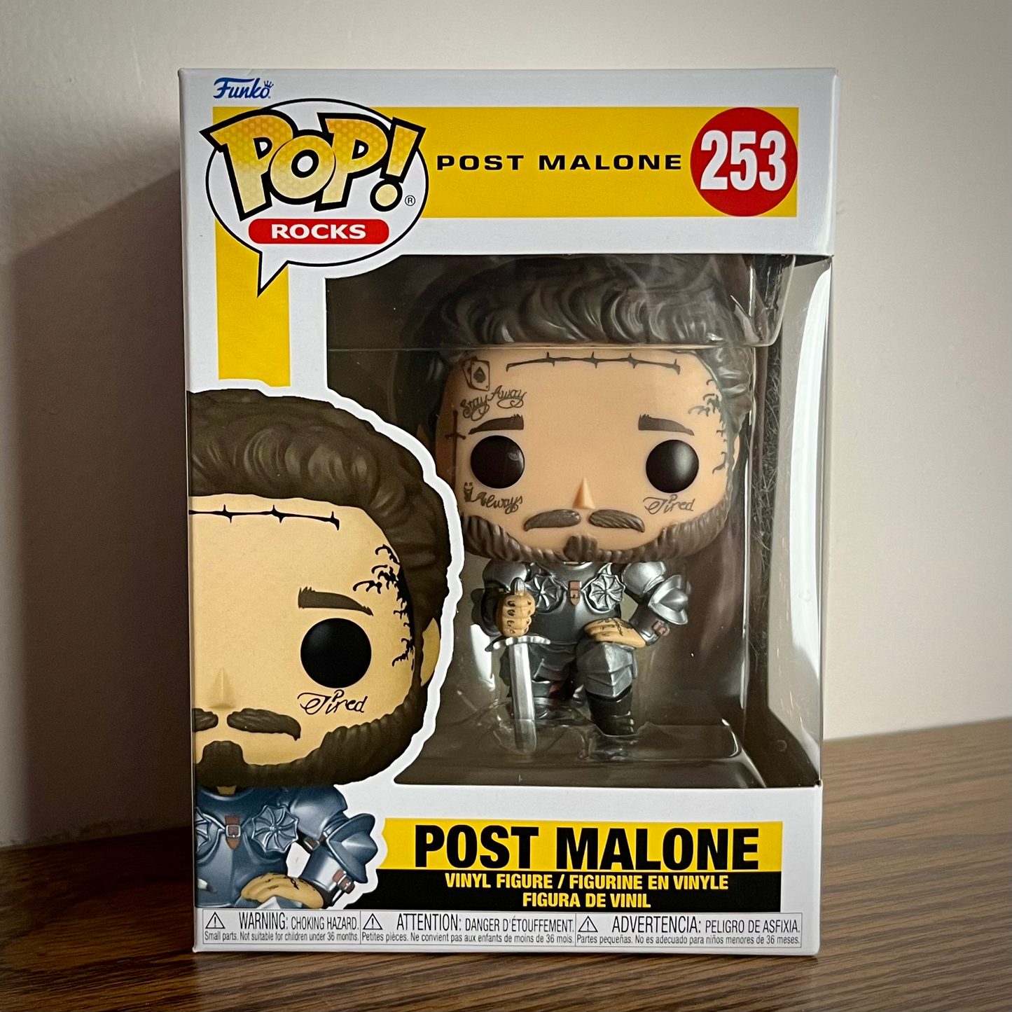 Funko Pop! Rocks - Post Malone in Armor #253 image 1