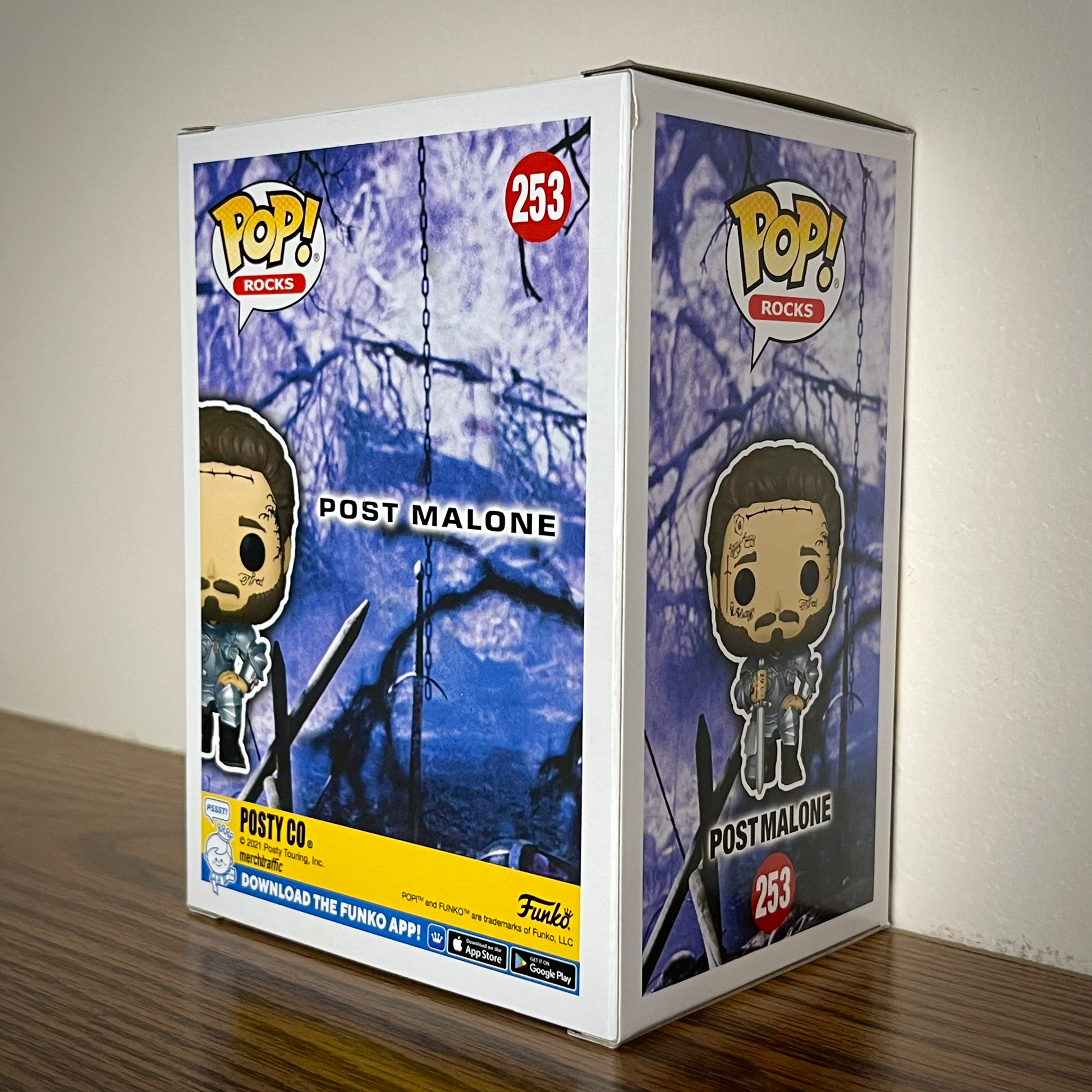 Funko Pop! Rocks - Post Malone in Armor #253 image 2